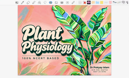 Plant Physiology NCERT Mindmap
